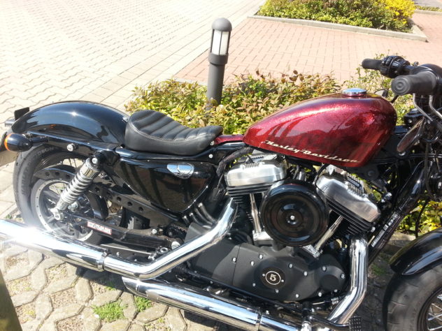 Harley Sportster Forty Eight mit Biltwell Sporty-8